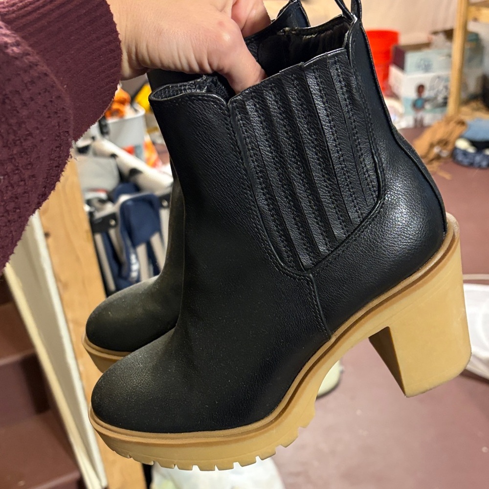 DV by Dolce Vita Black Heeled Boots